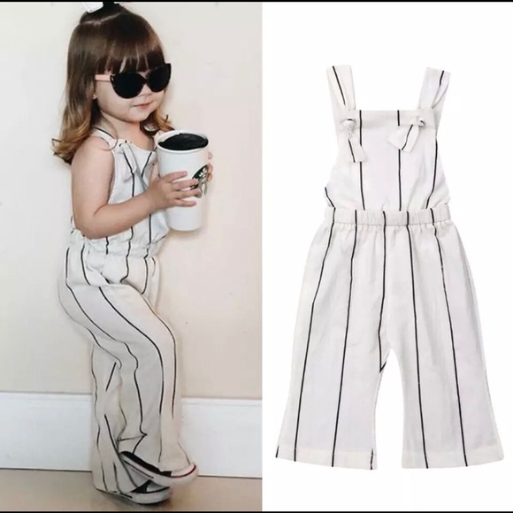 Distressed Beauty Boutique Other - HP•LAST 3! Jumping Stripes Jumpsuit•